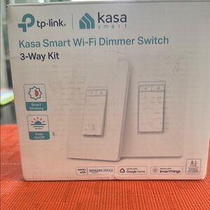 TP-Link Kasa Smart Dimmer Switch Kit - White